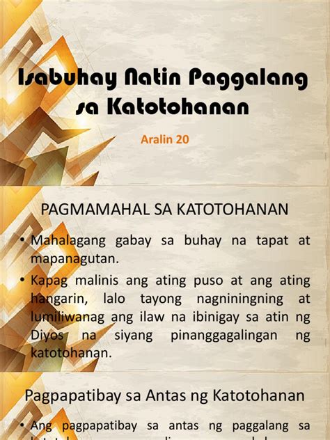 isabuhay in english